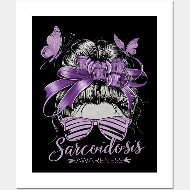 sarcoidosis awareness Wall Art by Japanese Fever